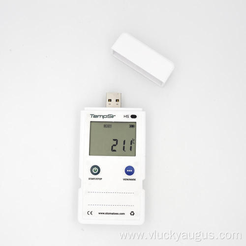 Wireless high quality temperature humidity USB data logger